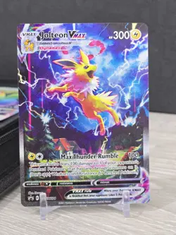 Pokemon Card TCG Jolteon VMAX SWSH184 Sword & Shield Black Star Promo Holo NM - Image 3