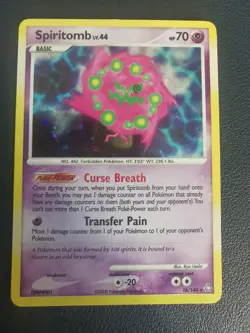 Pokemon Card Spiritomb 16/146 D&P Legends Awakened Holo Rare - Image 1