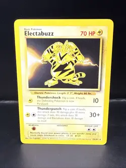 Pokemon Electabuzz 20/102 Base Set Regular - Image 2