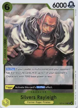 Silvers Rayleigh - OP14-108 - The Azure Sea's Seven - ONE PIECE Card - English - Image 1
