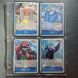 ONE PIECE ENG TCG: BLUE JINBE CORE DECK 65 CARD NEAR MINT - Image 4