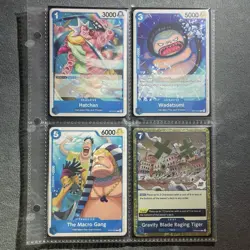 ONE PIECE ENG TCG: BLUE JINBE CORE DECK 65 CARD NEAR MINT - Image 5