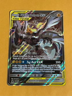 2019 Pokemon Sun Moon Pikachu Zekrom GX Black Star Promo BSP #SM168 LP+ - Image 1