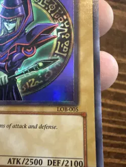 Dark Magician LOB-005 The Legend of Blue Eyes White Dragon NICE CONDITION - Image 5