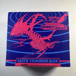 Pokemon TCG: Sword and Shield Darkness Ablaze Elite Trainer Box ETB New Sealed - Image 1