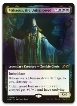 Mikaeus, the Unhallowed #U11 (Foil) (NM) Ultimate Masters UMA:BT Magic MTG - Image 1