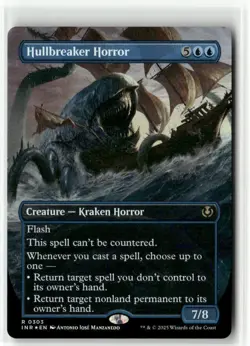 Hullbreaker Horror Borderless FOIL - Innistrad Remastered MTG NM - Image 1