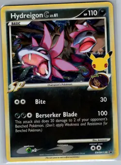 Hydreigon C lv.61 SWSH138 SWSH: Sword & Shield Promo Cards - Pokemon Card - NM - Image 1