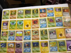 Vintage Pokemon Cards Lot 250+ WOTC Base Jungle Fossil Played 1999-2002 - Image 1