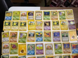 Vintage Pokemon Cards Lot 250+ WOTC Base Jungle Fossil Played 1999-2002 - Image 3