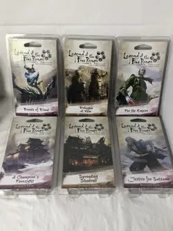 Legend of the Five Rings: "Spreading Shadows" Dynasty Pack - 60 Cards - Sealed - Image 2