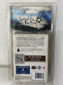 Legend of the Five Rings: "Spreading Shadows" Dynasty Pack - 60 Cards - Sealed - Image 3