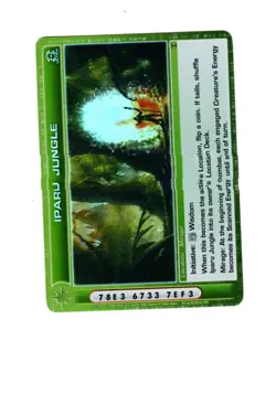 Chaotic Location card ULTRA RARE Iparu Jungle low - Image 1