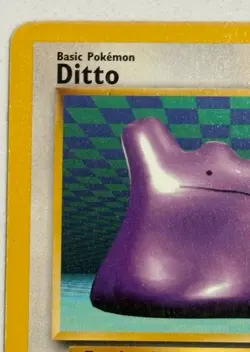 Ditto 18/62 - NON-HOLO RARE - Fossil - VINTAGE WOTC POKEMON CARD - LP - Image 3