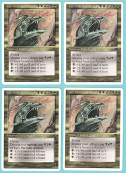 Vaevictis Asmadi x4 4x 1995 Chronicles PLAYSET Legendary Creature MTG NM AZ1 - Image 1