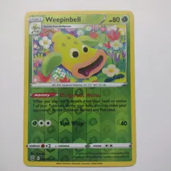Weepinbell 2/163 Uncommon Reverse Holo Battle Styles Pokemon - Image 1