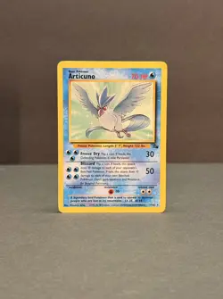 Pokemon Fossil Articuno Non Holo - Lightly Played LP - Original Vintage 17/62 - Image 1