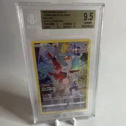 Pokemon Latias Ultra Rare Holo Full Art GG20/GG70 Crown Zenith Beckett 9.5 2023 - Image 1