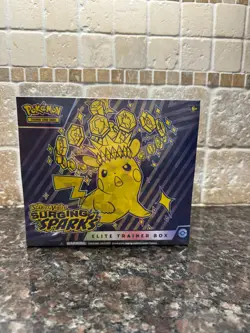 Pokemon TCG Surging Sparks ETB Elite Trainer Box - New & Sealed - Image 1