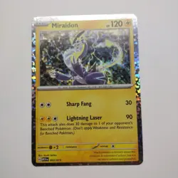 Pokemon - Miraidon - 003/015 McDonald's Promos 2024 Holo TCG - Image 1