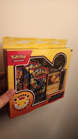 New Sealed Pokemon Day 2026 Collection, 3 Packs & Pikachu Promo IN HAND - Image 1