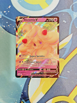 Pokemon Alcremie V 022/073 Champion's Path ULTRA RARE - Image 1