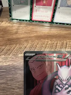 Pokemon TCG Team Rocket's Mewtwo ex 213/182 Sv10: Destined Rivals Holo - Image 3