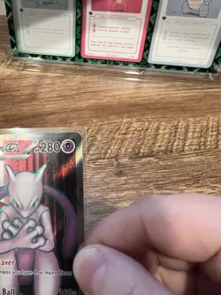 Pokemon TCG Team Rocket's Mewtwo ex 213/182 Sv10: Destined Rivals Holo - Image 4