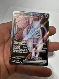 🚀 Team Rocket's Mewtwo ex 213/182 Sv10: Destined Rivals Pokemon TCG Holo NM/M - Image 3