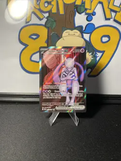 Team Rocket's Mewtwo ex 213/182 Pokemon TCG Sv10 Destined Rivals Ultra Rare Holo - Image 4