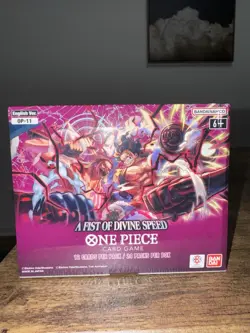 One Piece Card Game [OP-11] A Fist of Divine Speed English Sealed Booster Box - Image 1