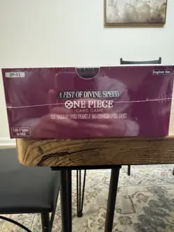 One Piece Card Game [OP-11] A Fist of Divine Speed English Sealed Booster Box - Image 2