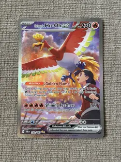 Pokemon TCG Ethan's Ho-Oh EX Sir 230/182 Destined Rivals Mint/Nm Condition - Image 1