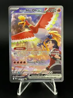 Pokemon TCG Ethan's Ho-Oh EX Sir 230/182 Destined Rivals English - Image 1