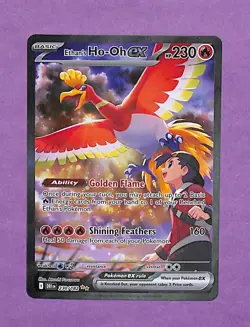 Pokemon TCG Ethan's Ho-Oh EX Sir 230/182 Destined Rivals NM/MT Condition - Image 1