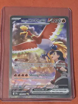Pokemon TCG Ethan's Ho-Oh EX Sir 230/182 Destined Rivals Mint/Nm Condition - Image 1
