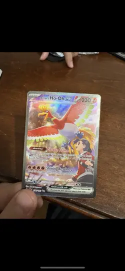 Pokemon TCG Ethan's Ho-Oh EX Sir 230/182 Destined Rivals Mint/Nm Condition - Image 1
