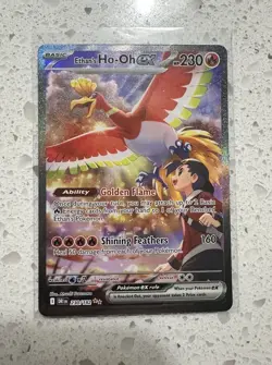 Pokemon TCG Ethan's Ho-Oh EX Sir 230/182 Destined Rivals Mint/Nm Condition - Image 1