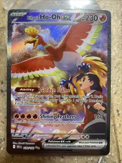 Pokemon TCG Ethan's Ho-Oh EX Sir 230/182 Destined Rivals Mint/Nm Condition - Image 1