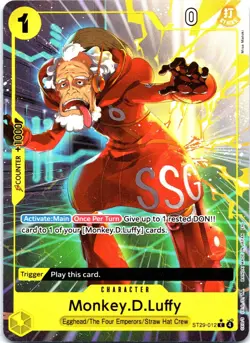 Monkey.D.Luffy (012) (Full Art) C Starter Deck 29: Egghead ST29-012 NM - Image 1