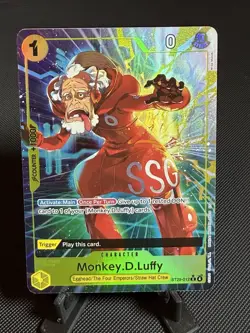 Monkey.D.Luffy (012) (Full Art) ST29-012 Starter Deck 29: Egghead Foil - Image 1