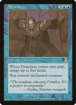 Treachery Urza's Destiny MP MTG - Image 1
