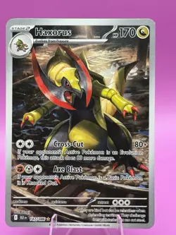 Haxorus 147/086 Pokemon SV11B: Black Bolt Illustration Rare 2025 TCG NEAR MINT - Image 1