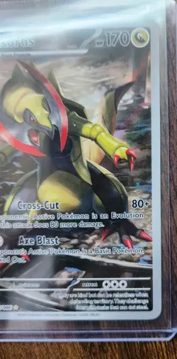Pokemon Black Bolt Haxorus Illustration Rare Card # 147/086 Near Mint EN BB WF - Image 3