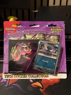 POKEMON TCG: MEGA EVOLUTION ASCENDED HEROES - TECH STICKER COLLECTION - GASTLY - Image 1