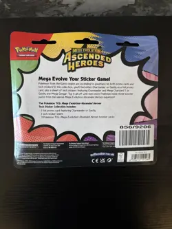 Pokemon TCG Mega Evolution Ascended Heroes - Tech Sticker Collection Charmander - Image 2