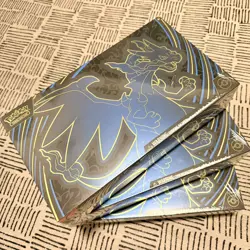 LOT OF 3 Pokemon TCG Mega CHARIZARD X ex Ultra Premium Collection Costco Box NEW - Image 1