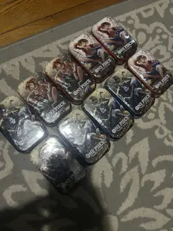 One Piece Card Game Mini-Tin Pack Set Vol.2 LOT OF 10 IN HAND SHIPS TODAY - Image 2