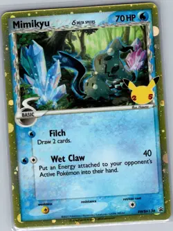 Mimikyu (Delta Species) - SWSH136 SWSH: Sword & Shield Promo - Pokemon Card - NM - Image 1