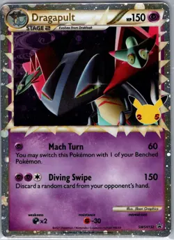 Dragapult (Prime) SWSH132 SWSH: Sword & Shield Promo Cards - Pokemon Card - NM - Image 1